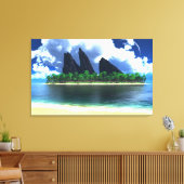 エンドレスブルー(2014) キャンバスプリント (インサイチュ (リビング))