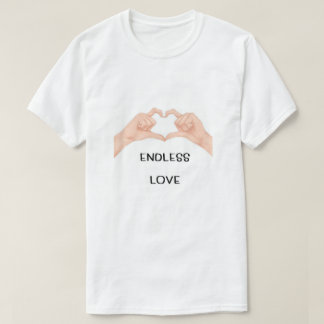 エンドレスラブハートハンドTシャツ Tシャツ