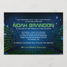 エンドレス型ビデオゲームバー（ユダヤ教の）バル・ミツバー招待状