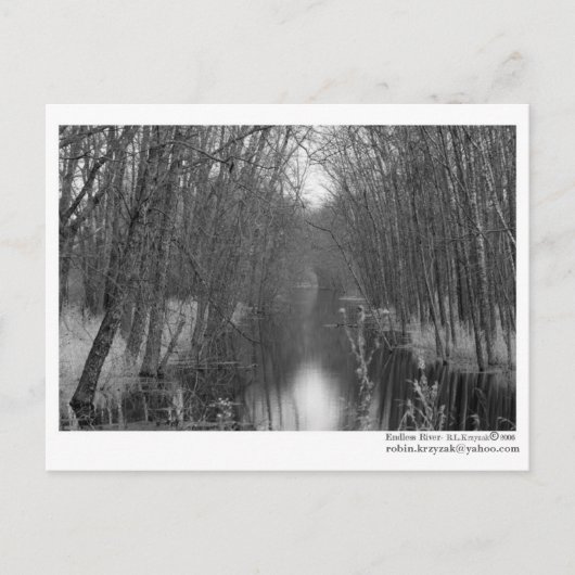 エンドレス川はがき ポストカード (正面)