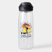 エンドレス・サマー | 25oz ウォーターボトル (背面)