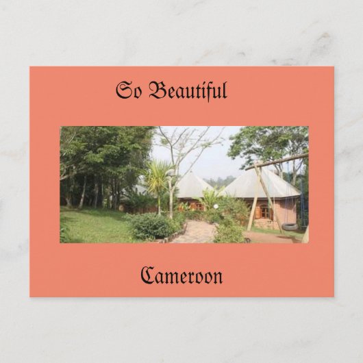 エンドロイト·デ·ロイシール·オ·カメルーン シーズンポストカード (正面)