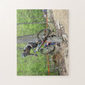 エンドロマウンテンバイクレース ジグソーパズル (縦)