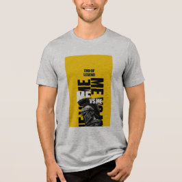 エンド・オブ・レジェンド Me vs Me グラフィックスウェットシャツ トライブレンドTシャツ