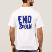 エンド トゥ ビギン ジム モチベーション Tシャツ (裏面)