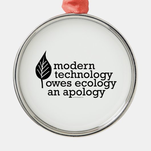 エンバイロメンタル メタルオーナメント (正面)