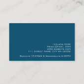 エンバウントクロスチャーチ宗教キリスト教牧師 名刺 (裏面)