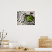 エンバカデロセンターの螺旋階段 ポスター (キッチン)