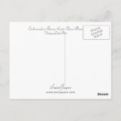 エンバカデロファンシーサンタクララ梨 ポストカード (裏面)