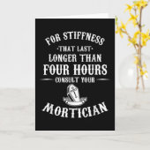 エンバルマーモラディアリー葬儀ディレクターあなたの カード (黄色い花)