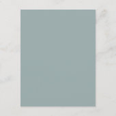 エンパイアウェディング ゲスト詳細カード | ジャスパー エンクロージャーカード (裏面)