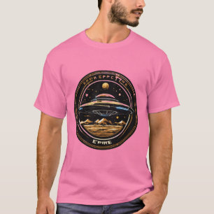 エンパイアウェーブズ:日本スタイルのスターシップ・サーファーのロゴ Tシャツ
