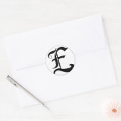 エンパイアカスタムステッカー ラウンドシール (封筒)