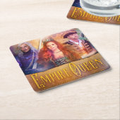 エンパイアクイーンコースター スクエアペーパーコースター (アングル)