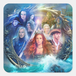 エンパイアクイーンステッカー スクエアシール