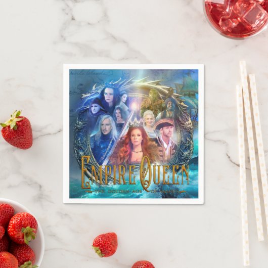 エンパイアクイーンパーティーナプキンス スタンダードカクテルナプキン (インサイチュ)