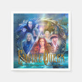 エンパイアクイーンパーティーナプキンス スタンダードカクテルナプキン (正面)