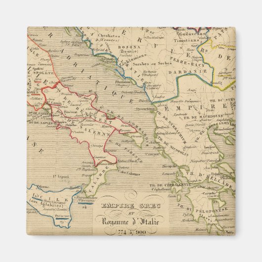 エンパイアグレック・エ・ロヤウメ・デイタリー774 a 900 マグネット (正面)