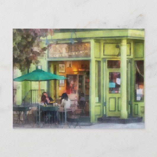 エンパイアコーヒー&ティー ポストカード (正面)
