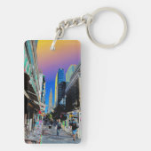 エンパイアサート建物42nd St New York Posterより キーホルダー (裏面)