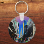 エンパイアサート建物42nd St New York Posterより キーホルダー (正面)