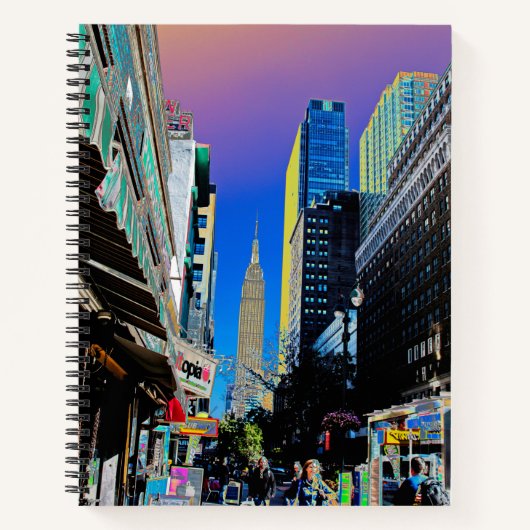 エンパイアサート建物42nd St New York Posterより ノートブック (正面)