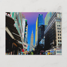 エンパイアサート建物42nd St New York Posterより ポストカード