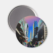 エンパイアサート建物42nd St New York Posterより マグネット (正面/裏面)