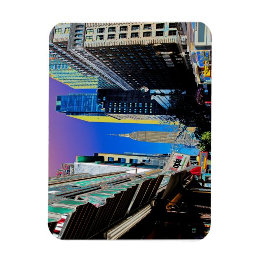 エンパイアサート建物42nd St New York Posterより マグネット (縦)