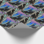 エンパイアサート建物42nd St New York Posterより ラッピングペーパー (角)