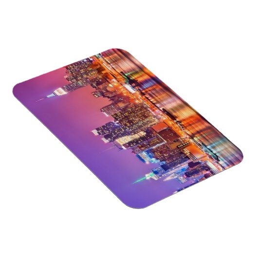 エンパイアステイと夜のミッドタウンマンハッタン マグネット (右側)