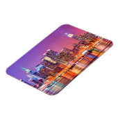 エンパイアステイと夜のミッドタウンマンハッタン マグネット (左側)