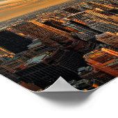 エンパイアステートサンセット(ニューヨーク) ポスター (角)