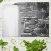 エンパイアステートズ建物マンハッタン キッチンタオル (折り畳み)