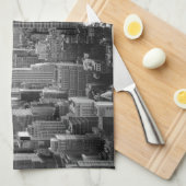 エンパイアステートズ建物マンハッタン キッチンタオル (四つ折り)