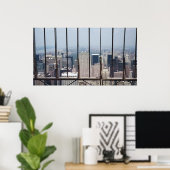 エンパイアステートビルのニューヨークとセントラルパーク ポスター (ホームオフィス)