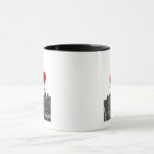 エンパイアステート建物とレッドホットエアバルーン マグカップ (中央)