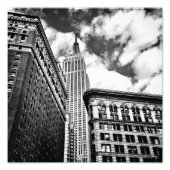 エンパイアステート建物と超高層ビル フォトプリント (正面)