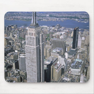 エンパイアステート建物の上空 マウスパッド