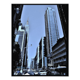 エンパイアステート建物の表示 フォトプリント           
