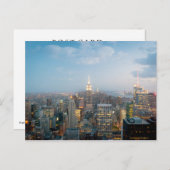 エンパイアステート建物インニューヨーク ポストカード (正面/裏面)