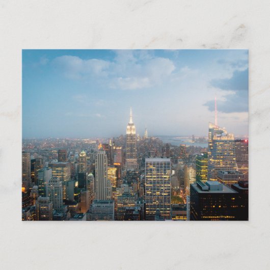 エンパイアステート建物インニューヨーク ポストカード (正面)