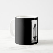 エンパイアステート建物ニューヨークシティマグ コーヒーマグカップ (正面左)