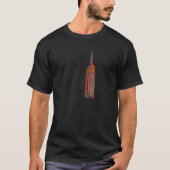 エンパイアステート建物ニューヨーク2 Tシャツ (正面)