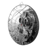 エンパイアステート建物ニューヨークPro写真 ダーツボード (正面右)