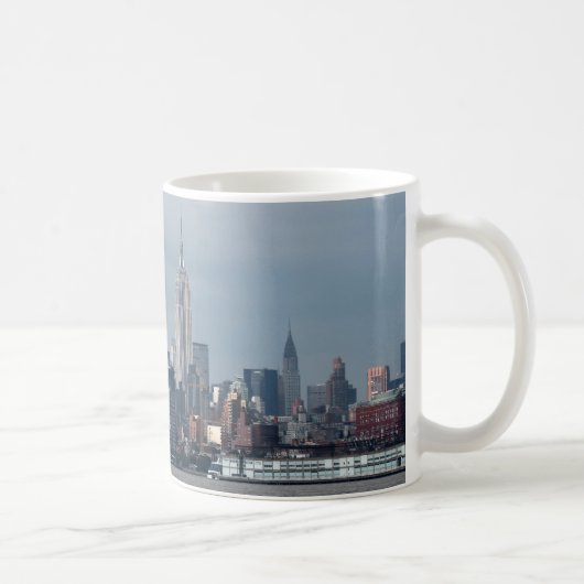 エンパイアステート建物ニューヨークUSA コーヒーマグカップ (右)