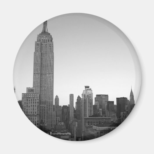 エンパイアステート建物写真2 マグネット (正面)