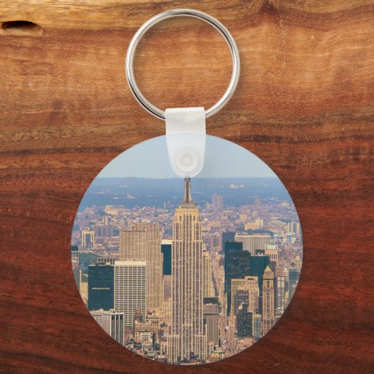 エンパイアステート建物 キーホルダー (正面)