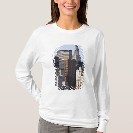 エンパイアステート建物&ニューヨークシティ Tシャツ (正面)