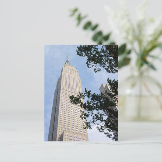 エンパイアステート建物...ニューヨーク市郵便はがき ポストカード (スタンド正面)